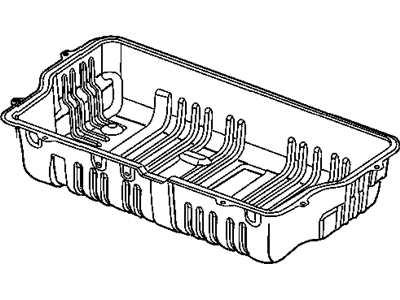 Panel Rear Floor Pan 3Rd Row Seat Tub