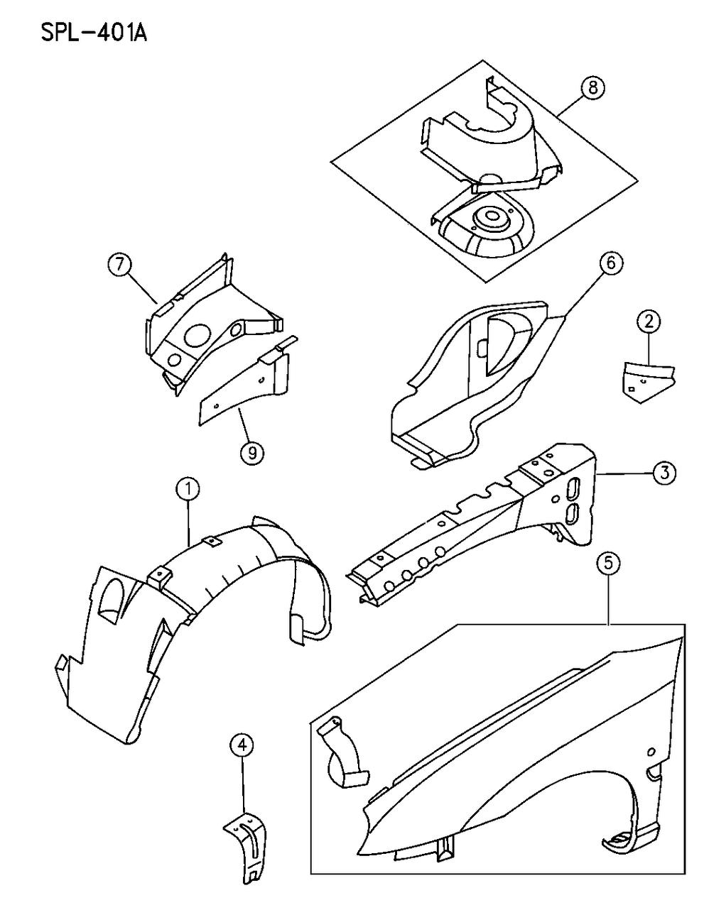 Shield, Front Side Rail Acc. Pulley Splash