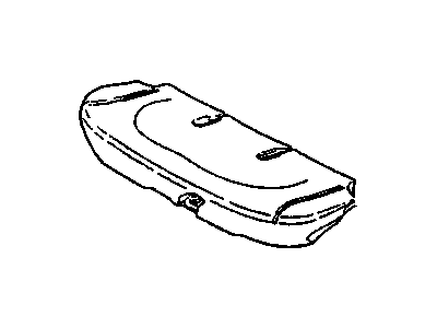Pad, Rear Seat Cushion
