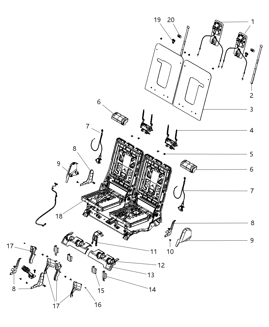 Shield Riser Inboard Bracket