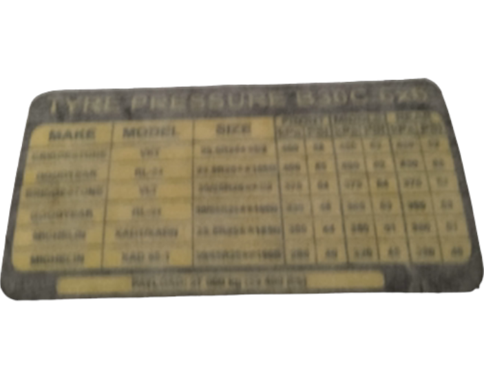 New OEM Genuine John Deere Label, Part # AT255450
