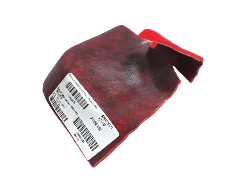 New OEM 2001-2004 Corvette Convertible Passenger Right Rear Carpet Torch Red, Part # 10439070