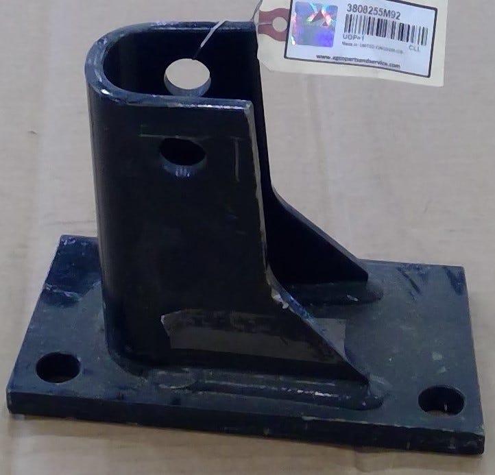 New OEM Genuine AGCO Bracket, Part # 3808255M92