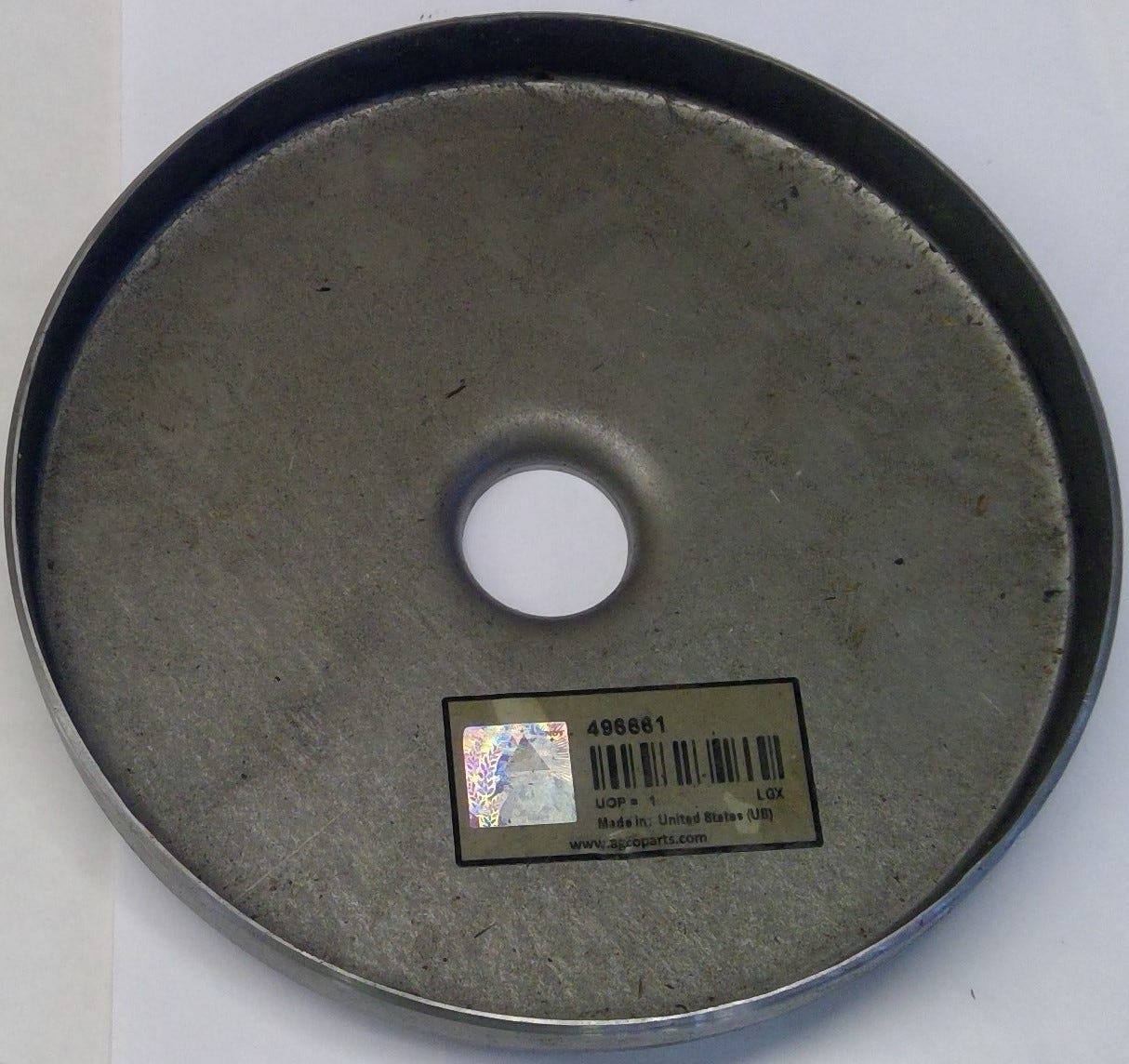New OEM Genuine AGCO Bulkhead, Part # 496661
