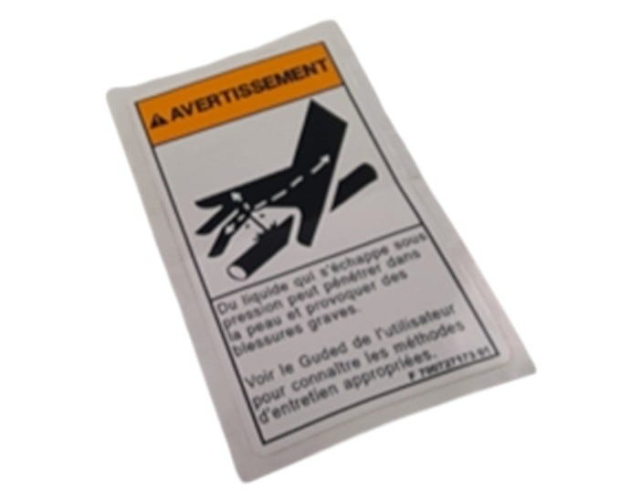 New OEM Genuine AGCO Decal, Part # 700727173