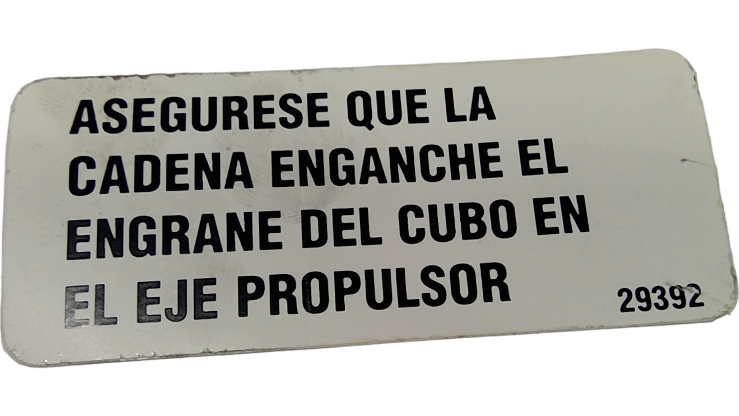 New OEM Genuine AGCO Decal, Part # WR29392