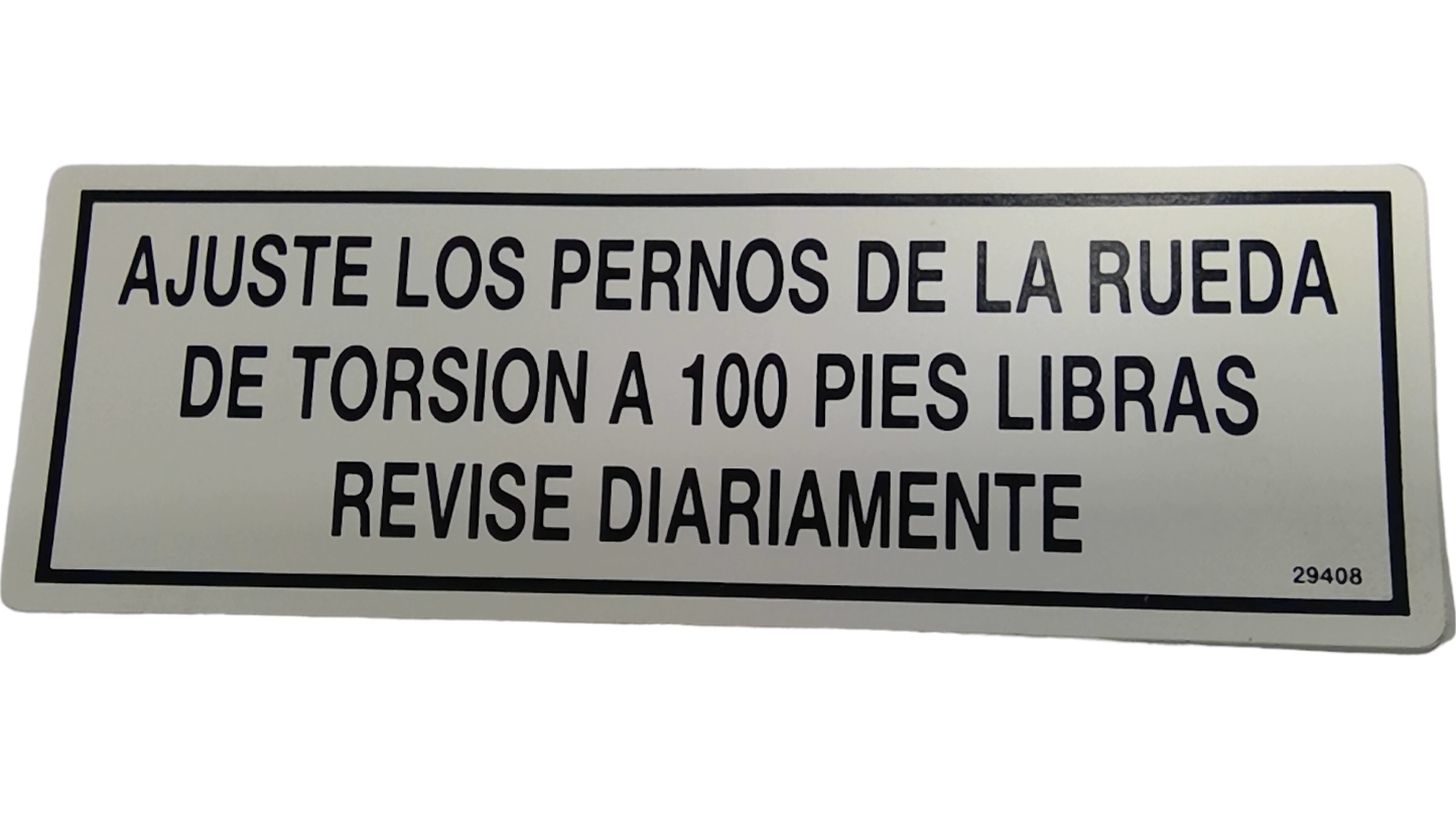 New OEM Genuine AGCO Decal, Part # WR29408