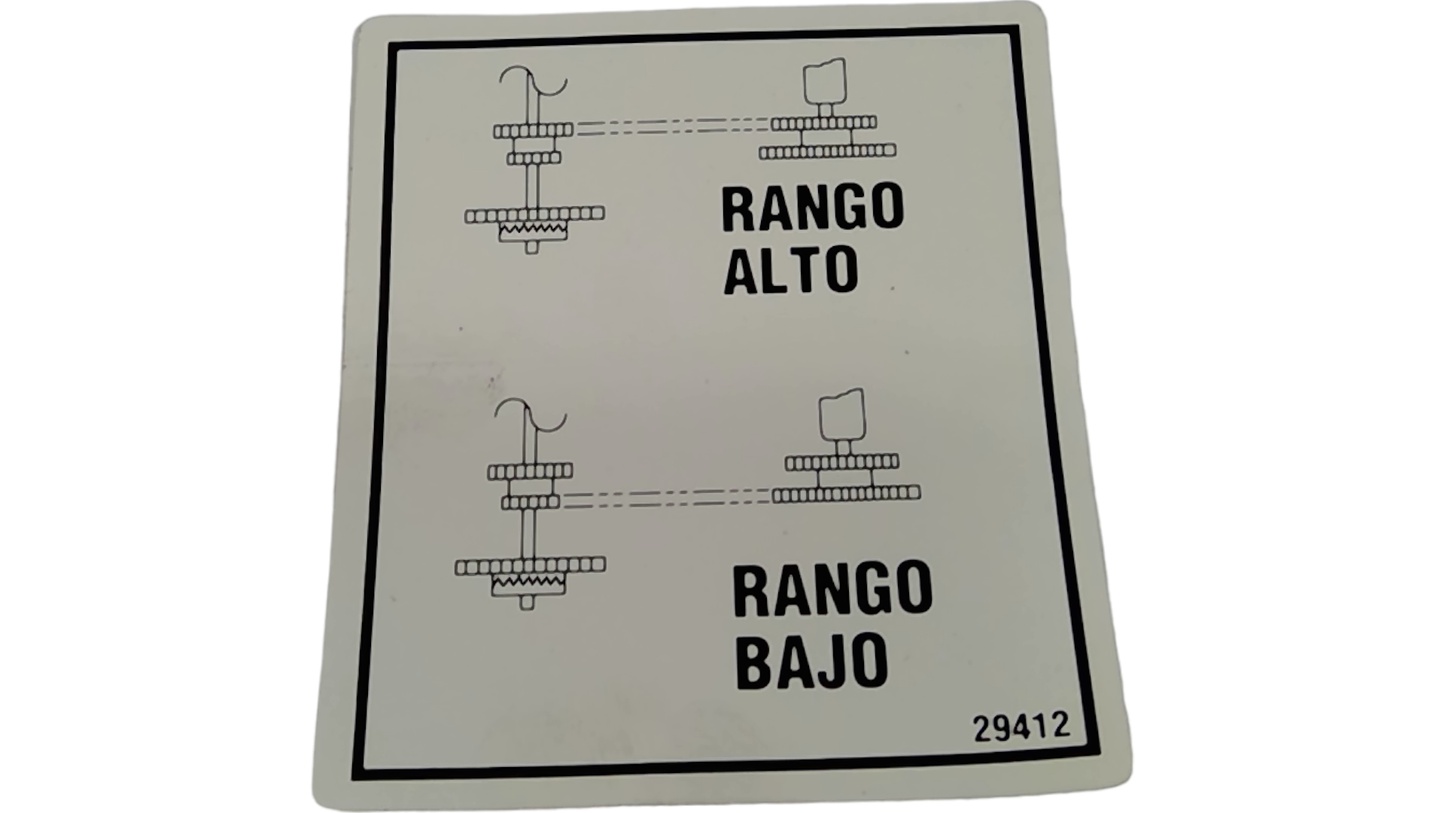 New OEM Genuine AGCO Decal, Part # WR29412
