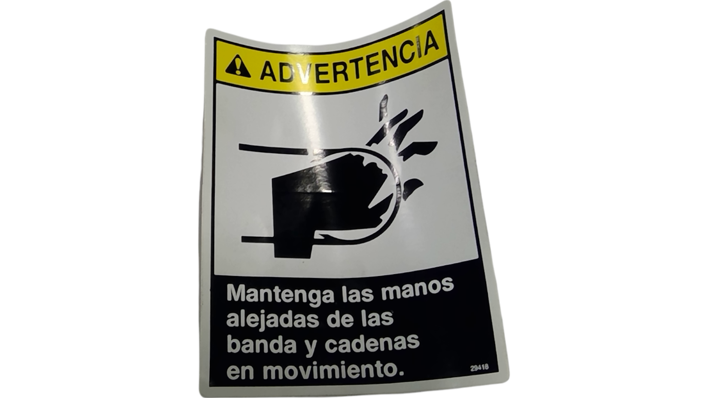 New OEM Genuine AGCO Decal, Part # WR29418