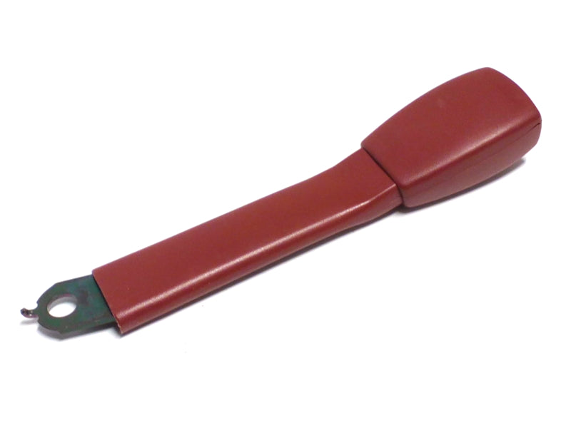 New OEM 1997-1999 Corvette Coupe Passenger Seat Belt Anchor Firethorn Red, Part # 12458479