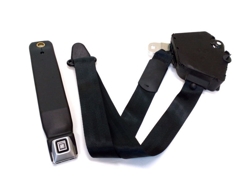 New OEM 1994-1996 Corvette Coupe Right Passenger Seatbelt Black, Part # 12512692