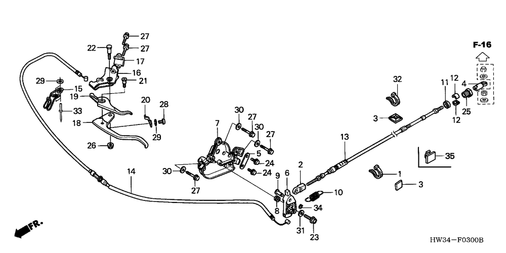 Lever, Trim Link
