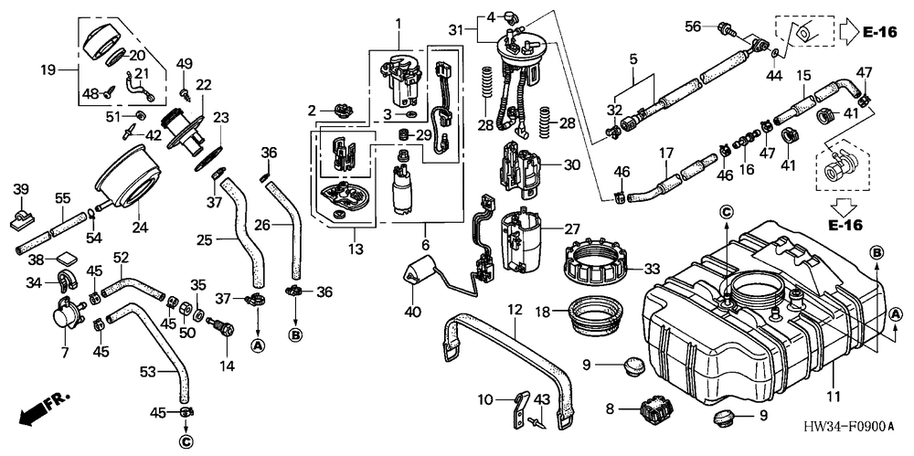 Tube, Filler Neck