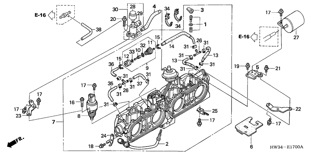 Body Assy., Throttle