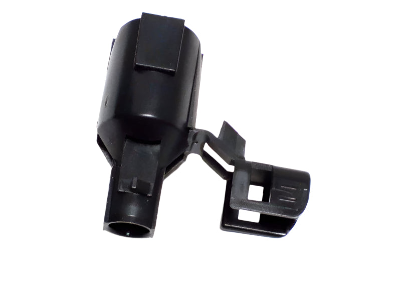 New OEM GM A/C Delco Delphi 1 Way Black Sealed Sensor Connector, Part # 13510096