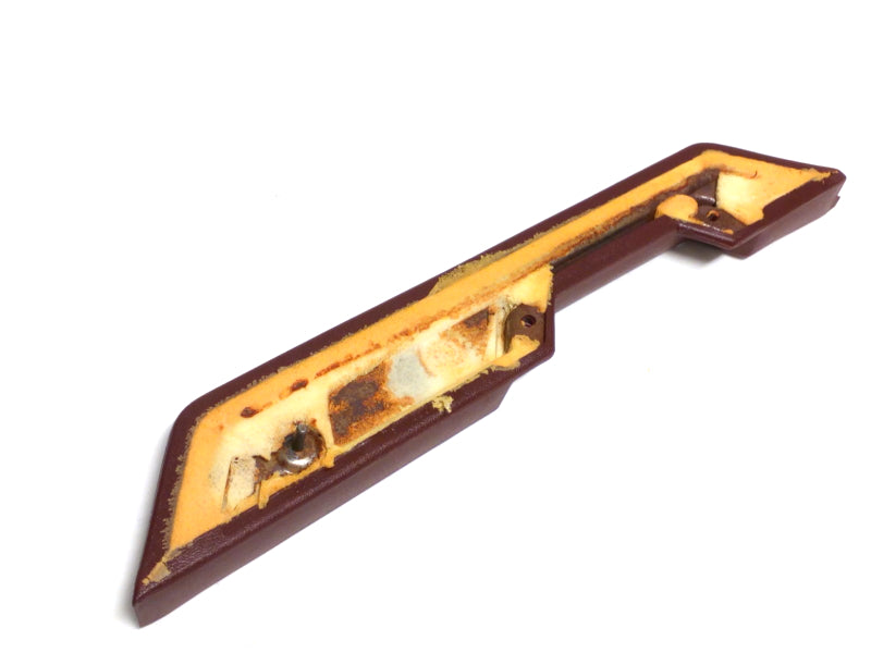 New OEM 1987-1988 Passenger Right Door Armrest RV Suburban Maple Red, Part # 14064826