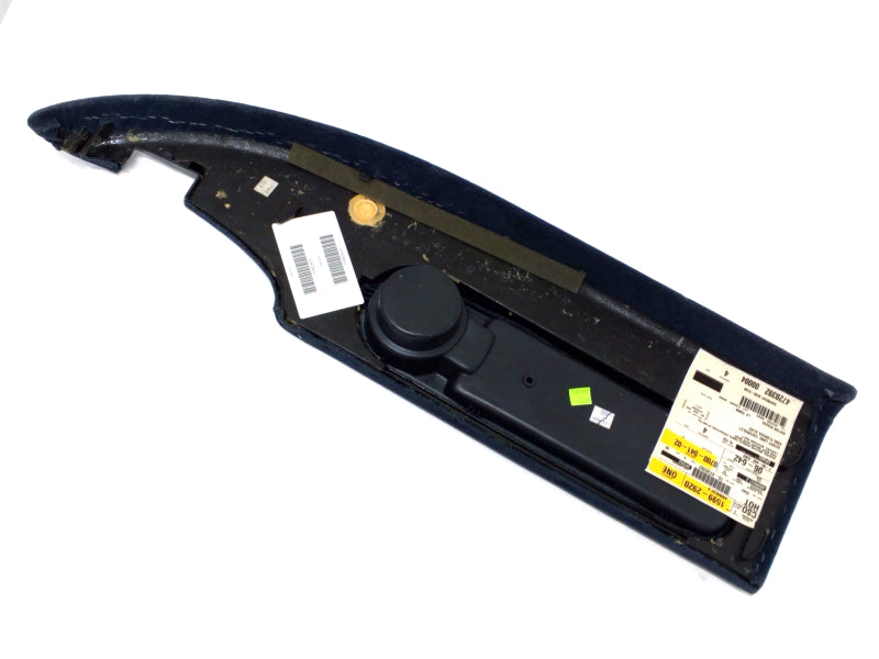 New OEM 1999 Escalade, Suburban Armrest, Body Trim Panel Front Blue, Part # 15992920