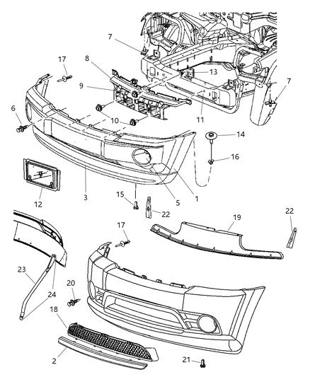 Applique Fascia