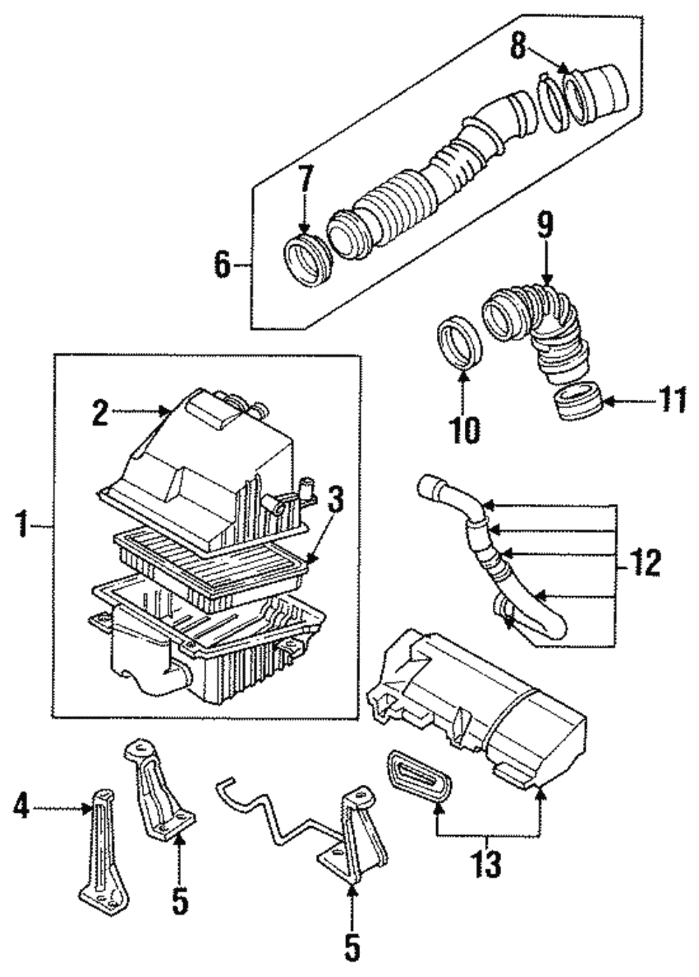 Air Cleaner Assembly Mount Bracket
