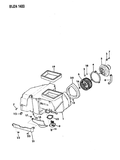 Wheel, Blower