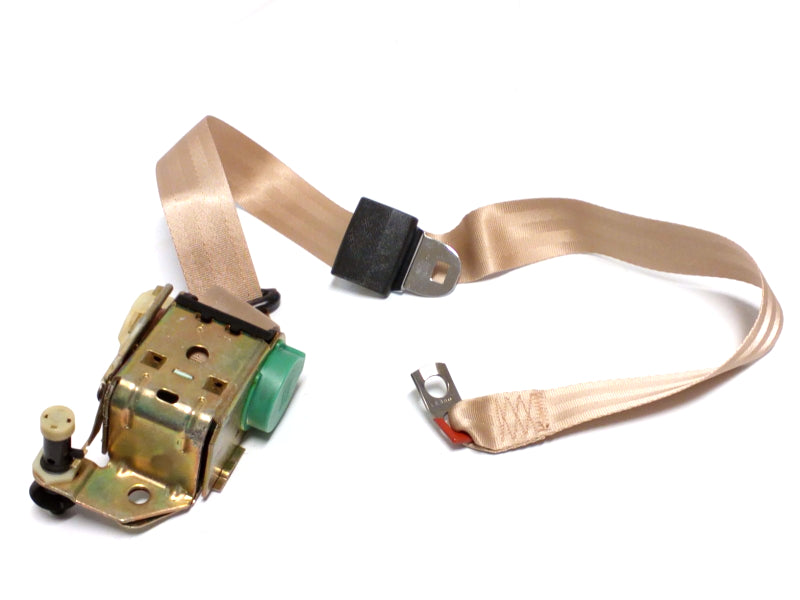 New OEM 1982 Camaro Passenger Right Front Sandstone Seat Belt, Part # 20256684