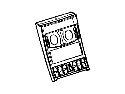 Bezel Instrument Panel Center