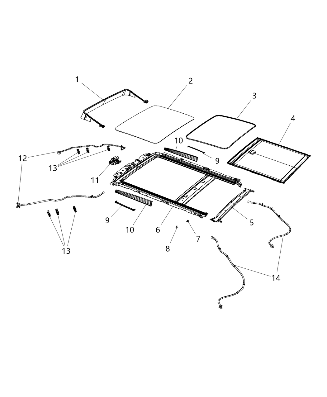 Frame Sunroof