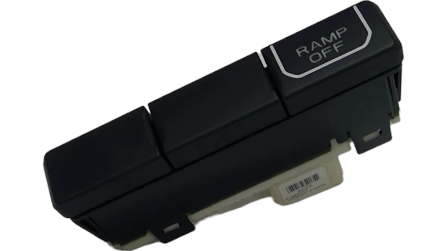 New OEM Genuine AM General,Switch Accessory Bank Lower Blank Rear - Part # PT009774