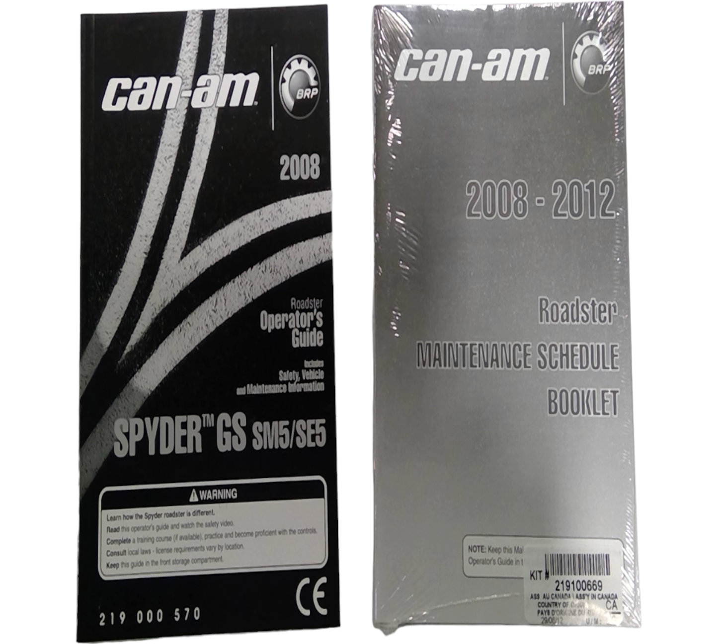 New OEM Genuine Bombardier Recreational Products, Operator Guide - Part # 219000570