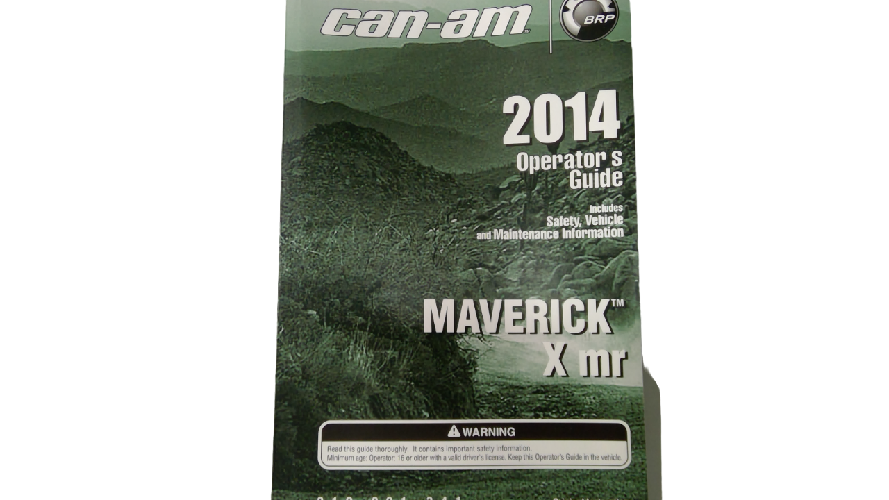 New OEM Genuine Bombardier Recreational Products, Operator Guide 2015 - Part # 219001383