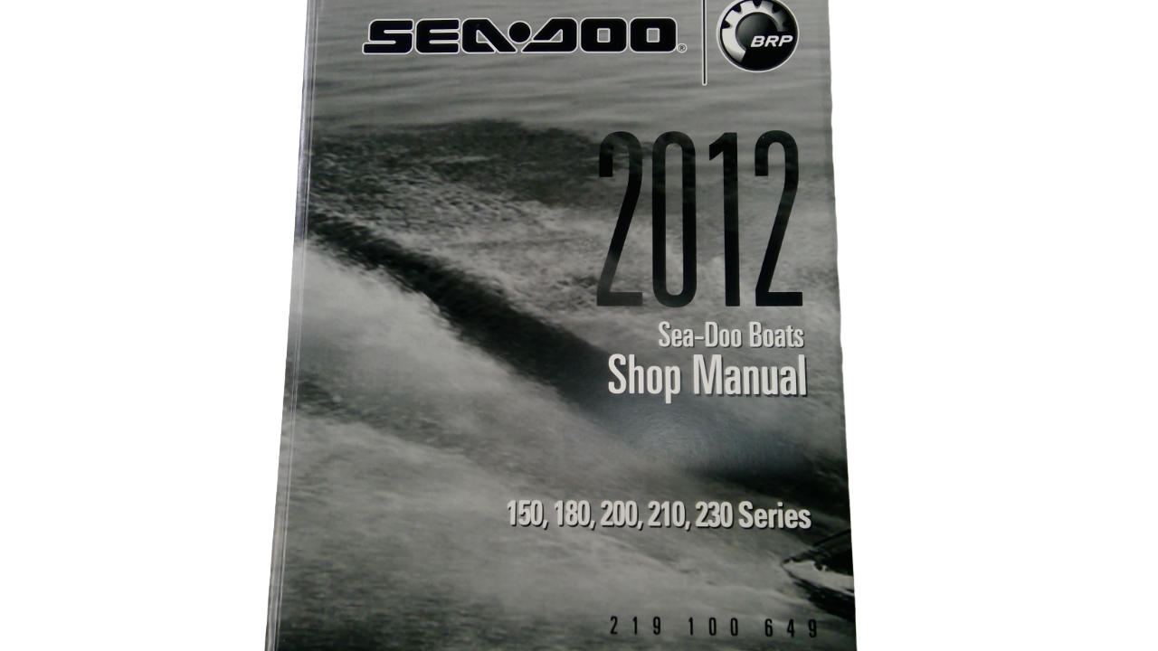 New OEM Genuine Bombardier Recreational Products, Shop Manual Sport Boat 201 - Part # 219100649
