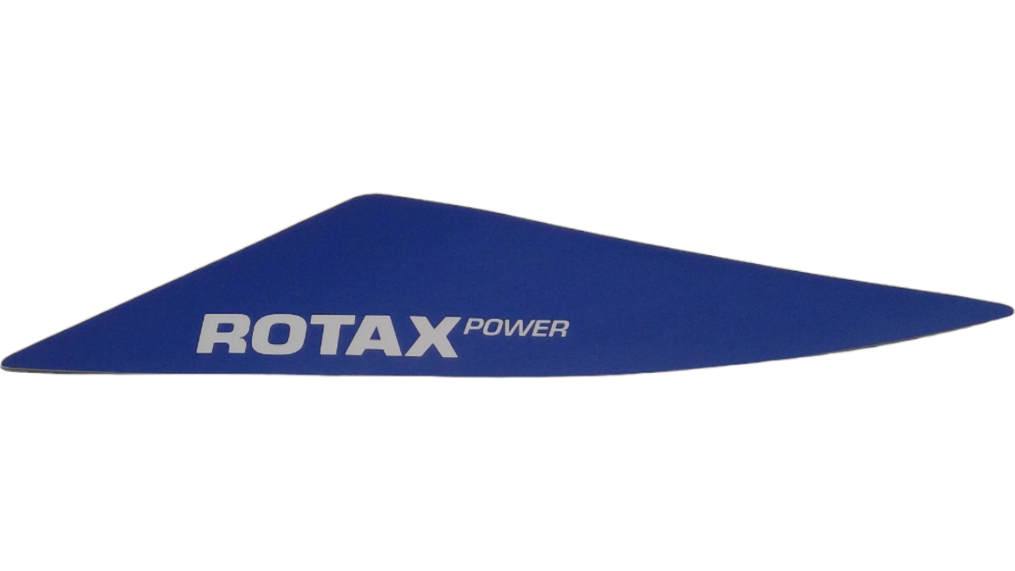 New OEM Genuine Bombardier Recreational Products, Rotax Power Decal Left - Part # 219904713