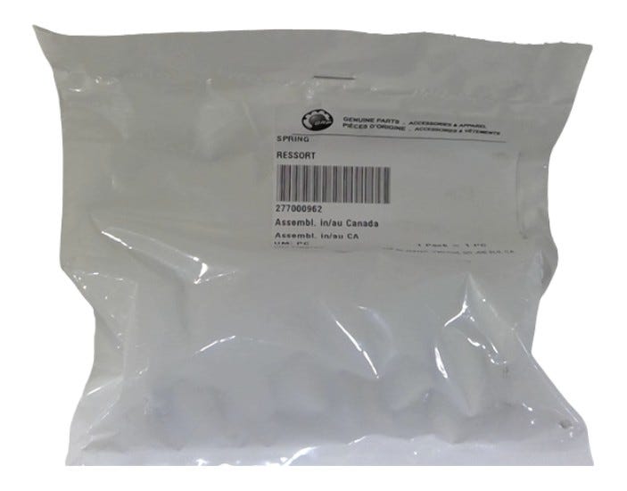 New OEM Genuine Bombardier Recreational Products, Spring - Part # 277000962