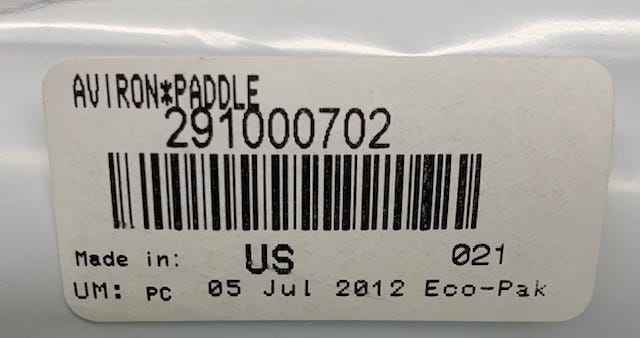 New OEM Genuine Bombardier Recreational Products, Paddle - Part # 291000702