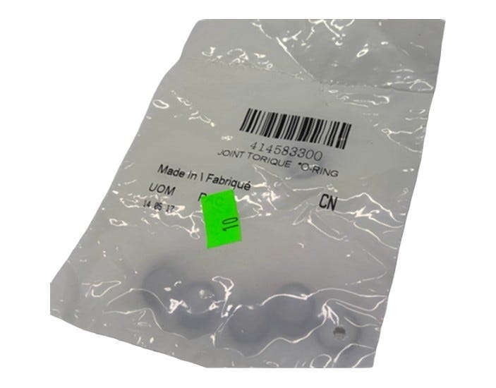 New OEM Genuine Bombardier Recreational Products, O-Ring - Part # 414583300