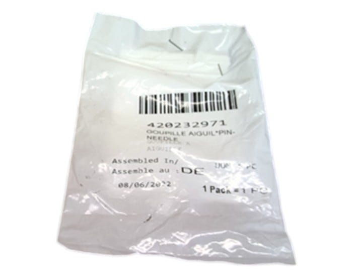 New OEM Genuine Bombardier Recreational Products, Pin-Needle - Part # 420232971