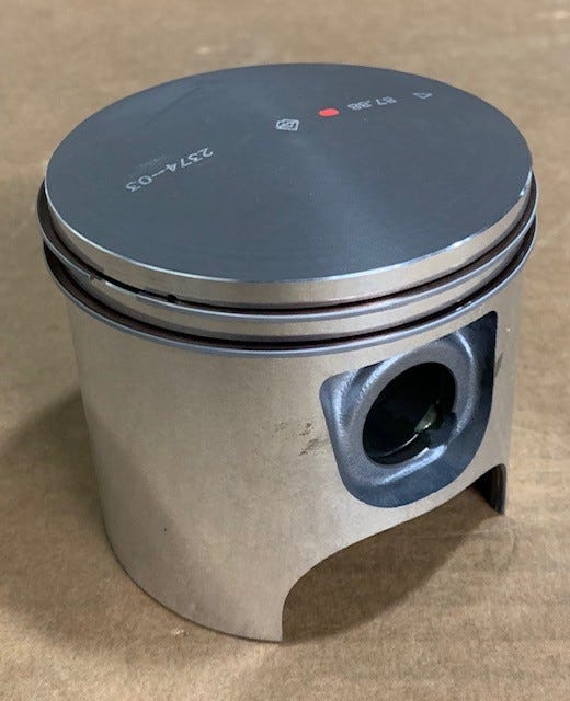 New OEM Genuine Bombardier Recreational Products, Piston Asm 87.88Mm - Part # 420889042