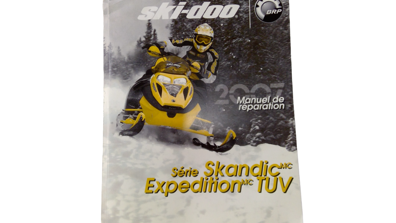 New OEM Genuine Bombardier Recreational Products, Shop Man Ska/Exp.Tuv 07 Fr - Part # 484200082