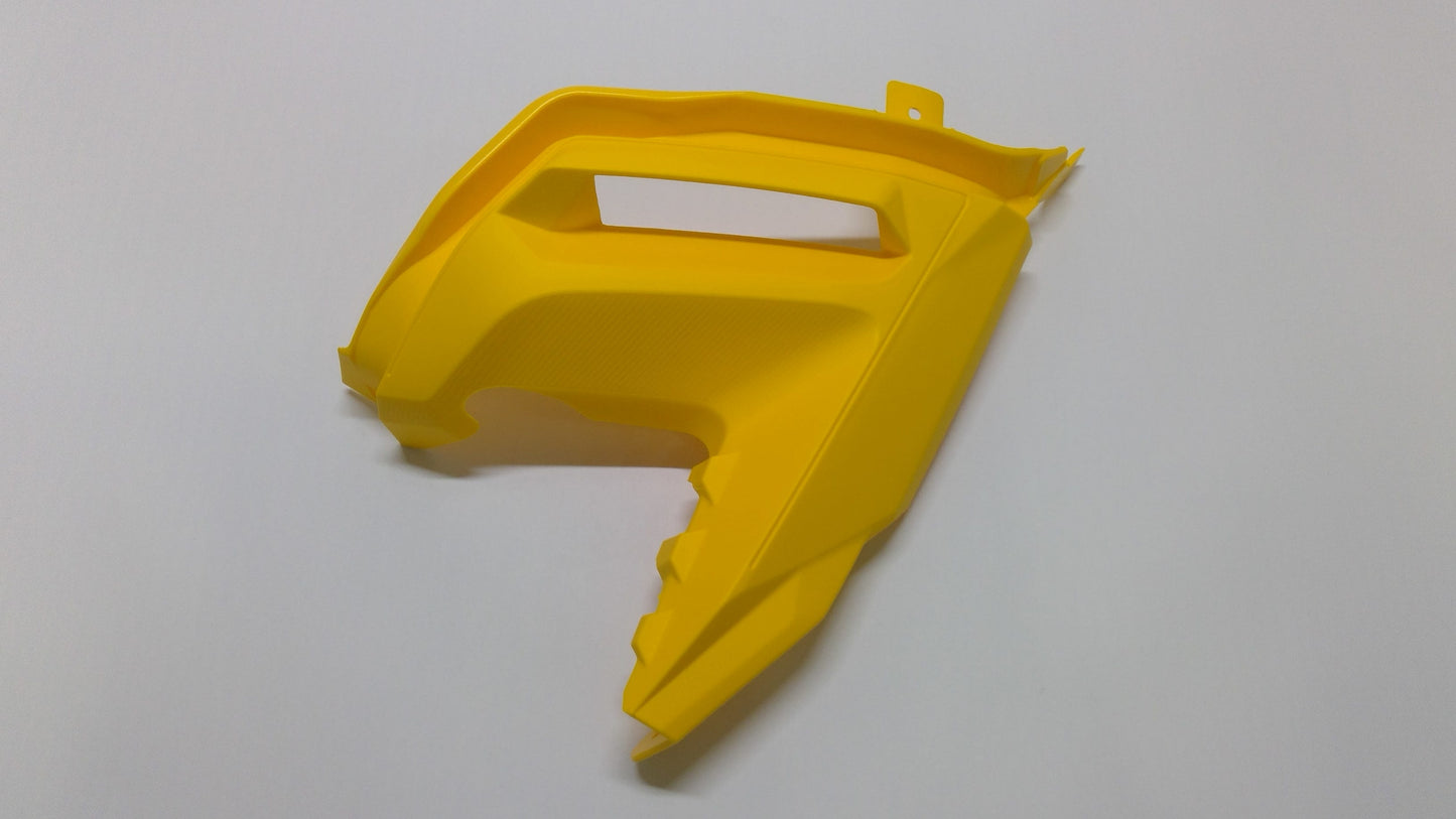 New OEM Genuine Bombardier Recreational Products, Yellow Rh Side Bottom Pan - Part # 502007224