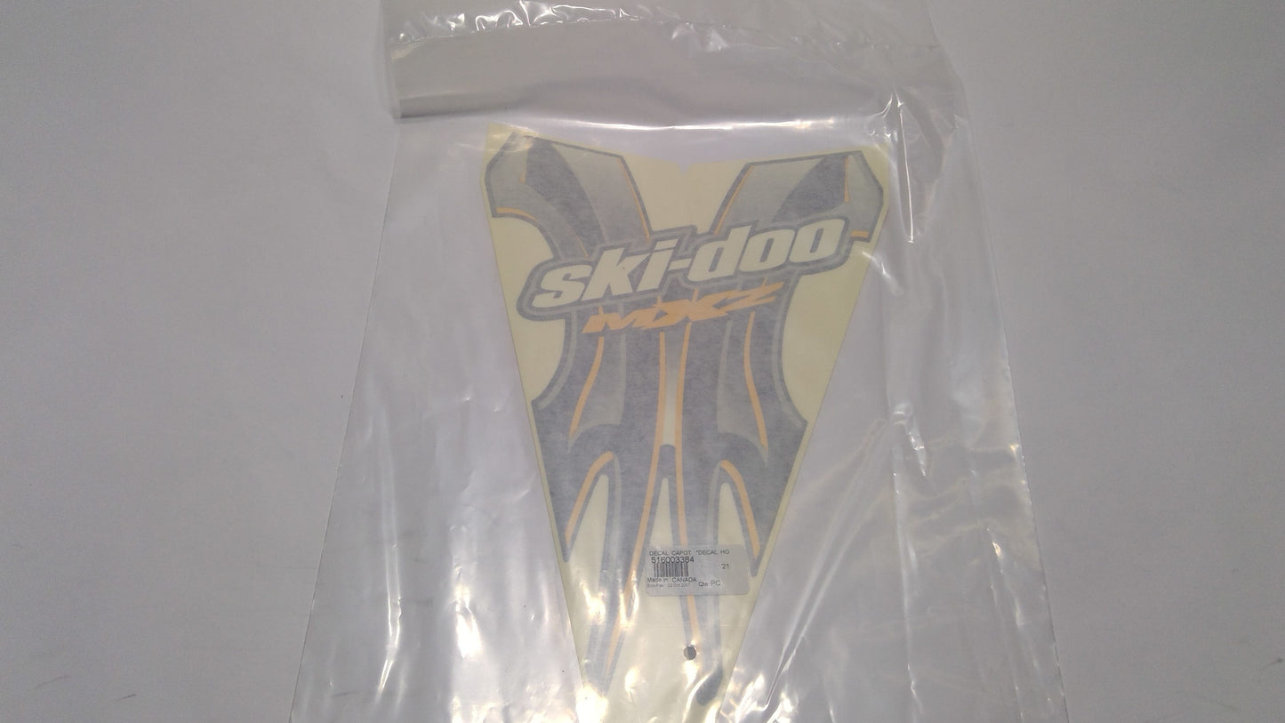New OEM Genuine Bombardier Recreational Products, Decal Hood - Part # 516003384
