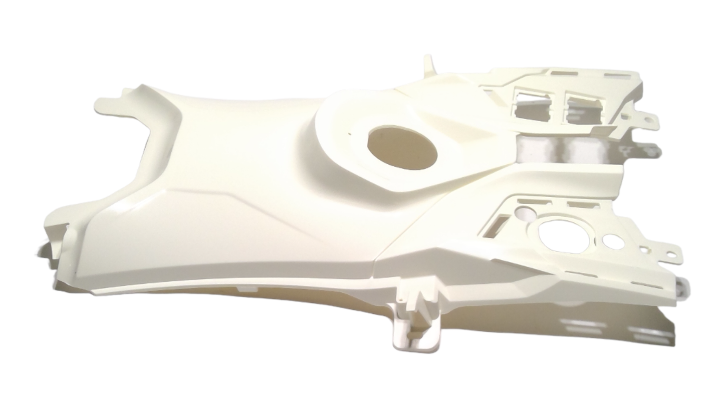 New OEM Genuine Bombardier Recreational Products, White Rear Console - Part # 517305286