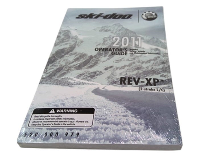 New OEM Genuine Bombardier Recreational Products, Owner Guide - Part # 520000979