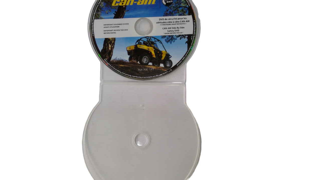 New OEM Genuine Bombardier Recreational Products, Dvd Ntsc - Part # 704700143