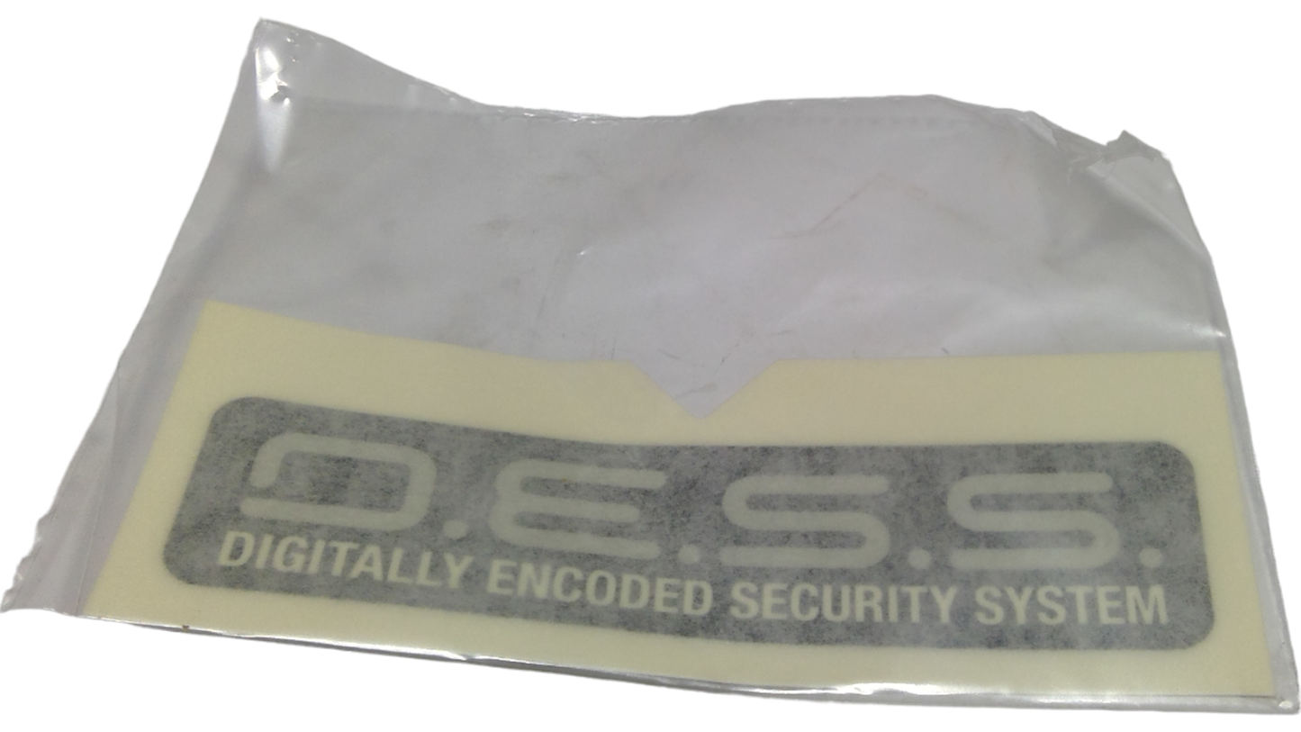 New OEM Genuine Bombardier Recreational Products, Decal D.E.S.S. - Part # 704901117
