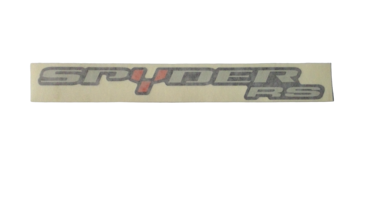 New OEM Genuine Bombardier Recreational Products, Decal Spyder Rs - Part # 704903740