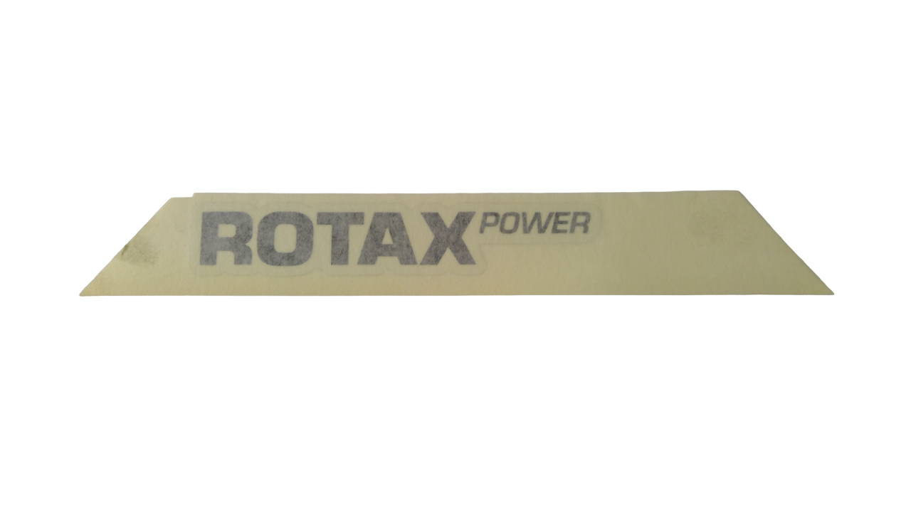 New OEM Genuine Bombardier Recreational Products, Decal Rotax Power - Part # 704903833
