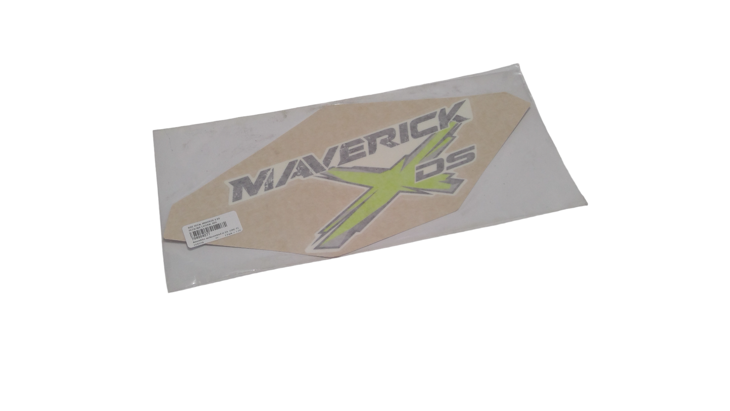 New OEM Genuine Bombardier Recreational Products, Side Decal Maverick X Ds - Part # 704904277