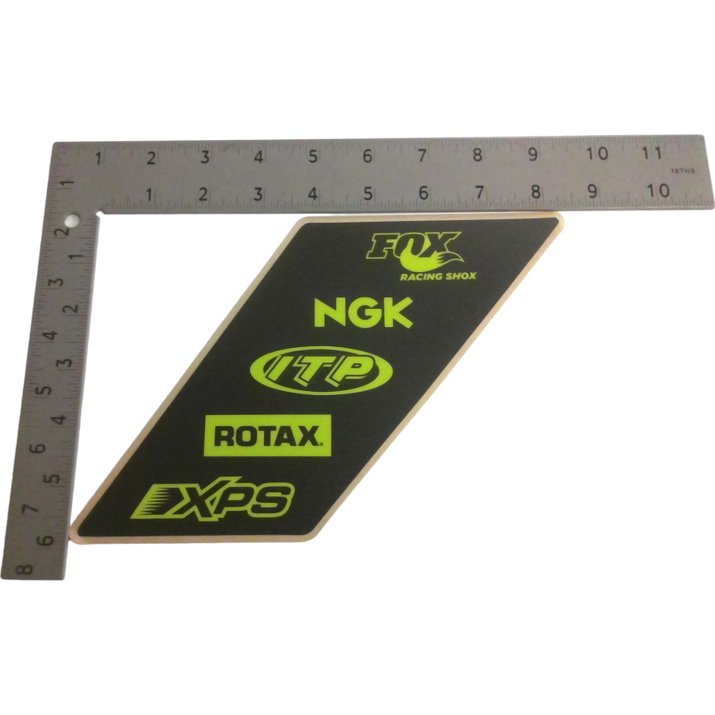 New OEM Genuine Bombardier Recreational Products, Rh Sponsor Decal - Part # 704904350