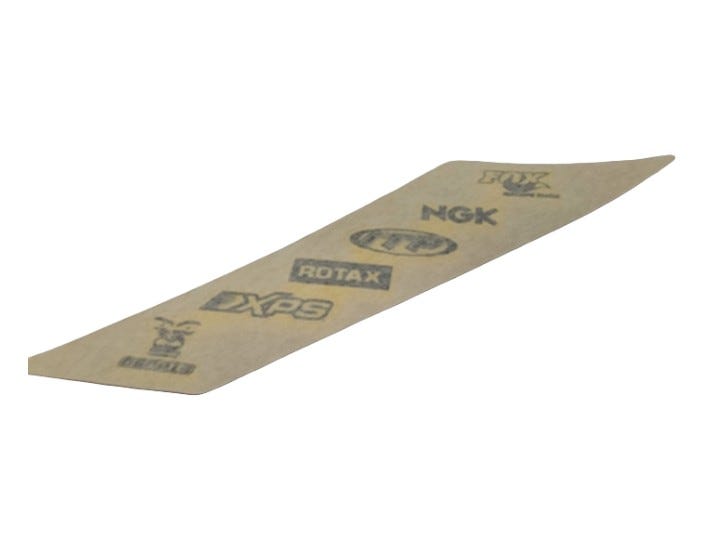 New OEM Genuine Bombardier Recreational Products, Rh Sponsor Decal - Part # 704904434