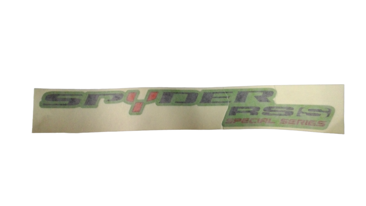 New OEM Genuine Bombardier Recreational Products, Decal Spyder St - Part # 704904634